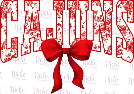 -LOU8118 Cajuns Decal