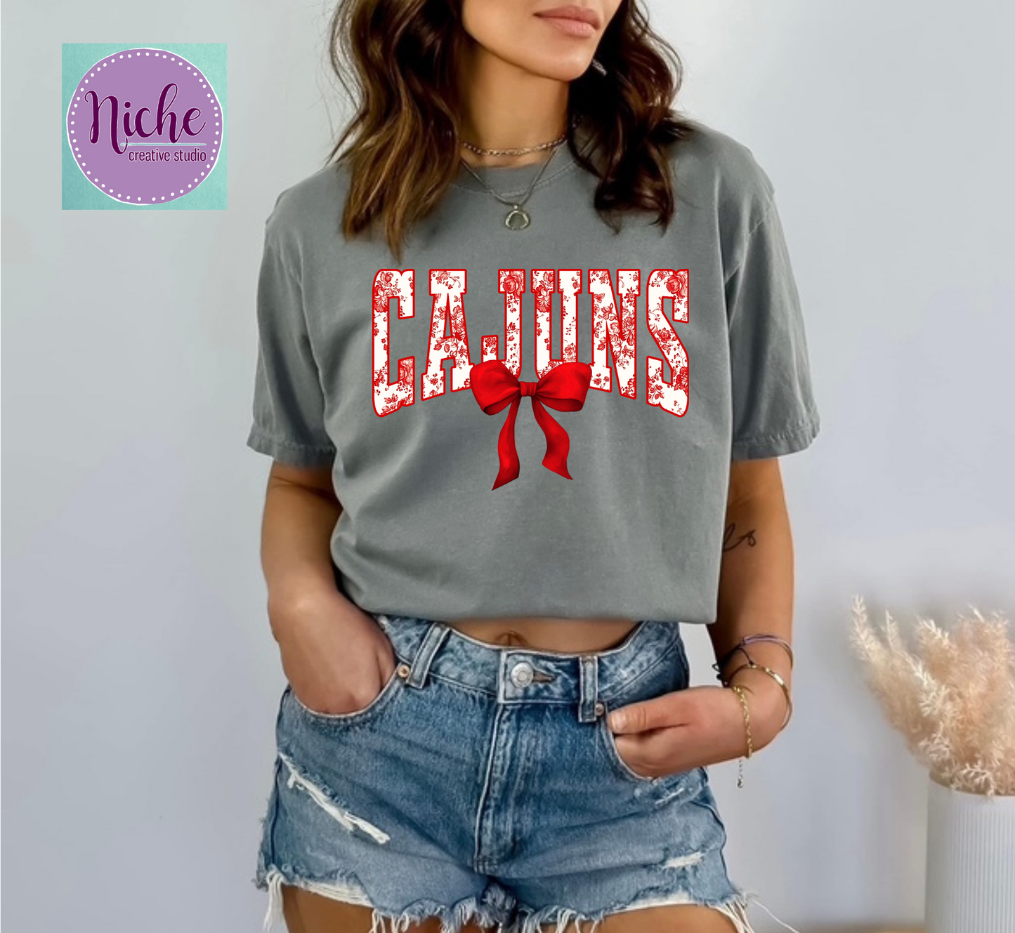 -LOU8118 Cajuns Decal