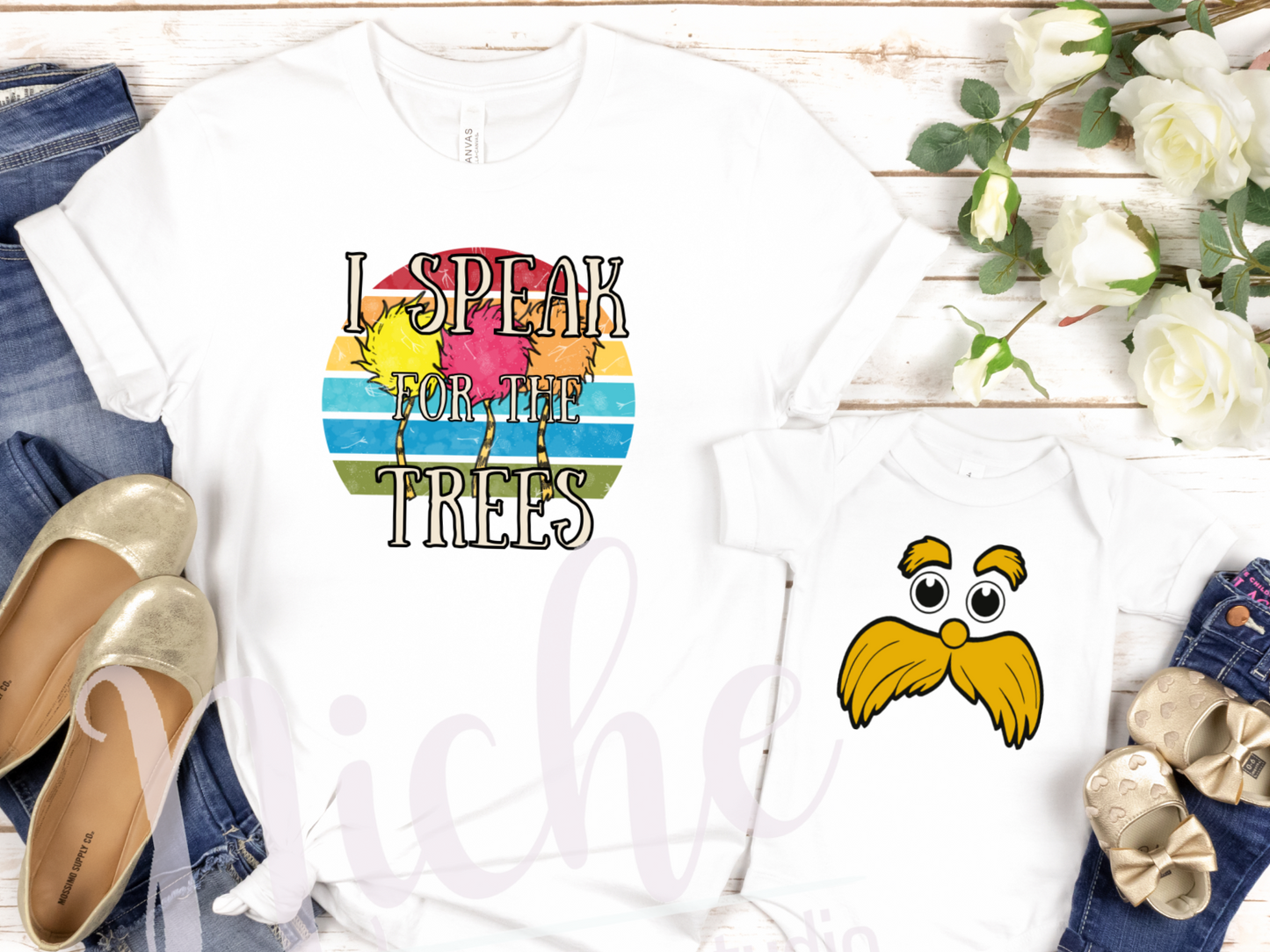 -DRS1124 I Speak for the Trees Decal