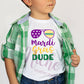 -MAR1106 Mardi Gras Dude Decal