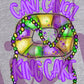 -MAR1253 Can't Cancel King Cake Decal