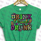 -MAR1257 Drink Drank Drunk Decal