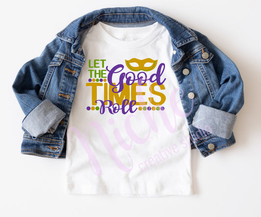 -MAR1262 Let the Good Times Roll Decal