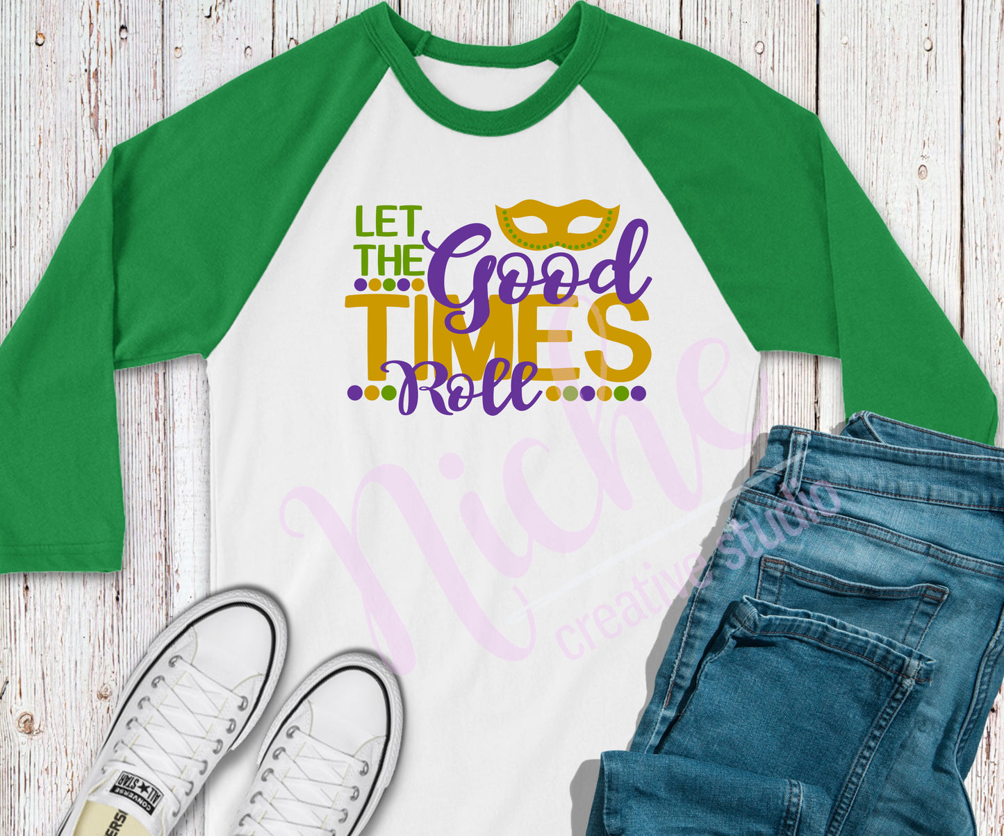 -MAR1262 Let the Good Times Roll Decal