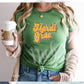 -MAR1263 Leopard Retro Mardi Gras Decal