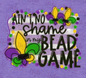 -MAR1277 No Shame in my Bead Game Decal