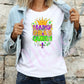 -MAR1292 Mardi Gras Queen Decal