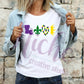-MAR1307 LOVE Mardi Gras Decal
