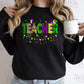 -MAR1315 Teacher Mardi Gras Decal