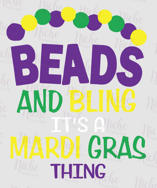 -MAR1510 Beads and Bling Decal