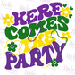 -MAR1513 Here Comes the Party Decal