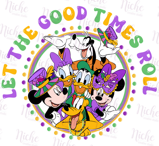 -MAR1516 Good Times Roll Decal