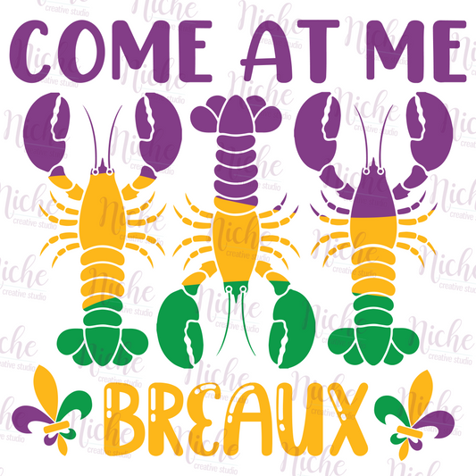 -MAR1605 Come at Me Breaux Decal