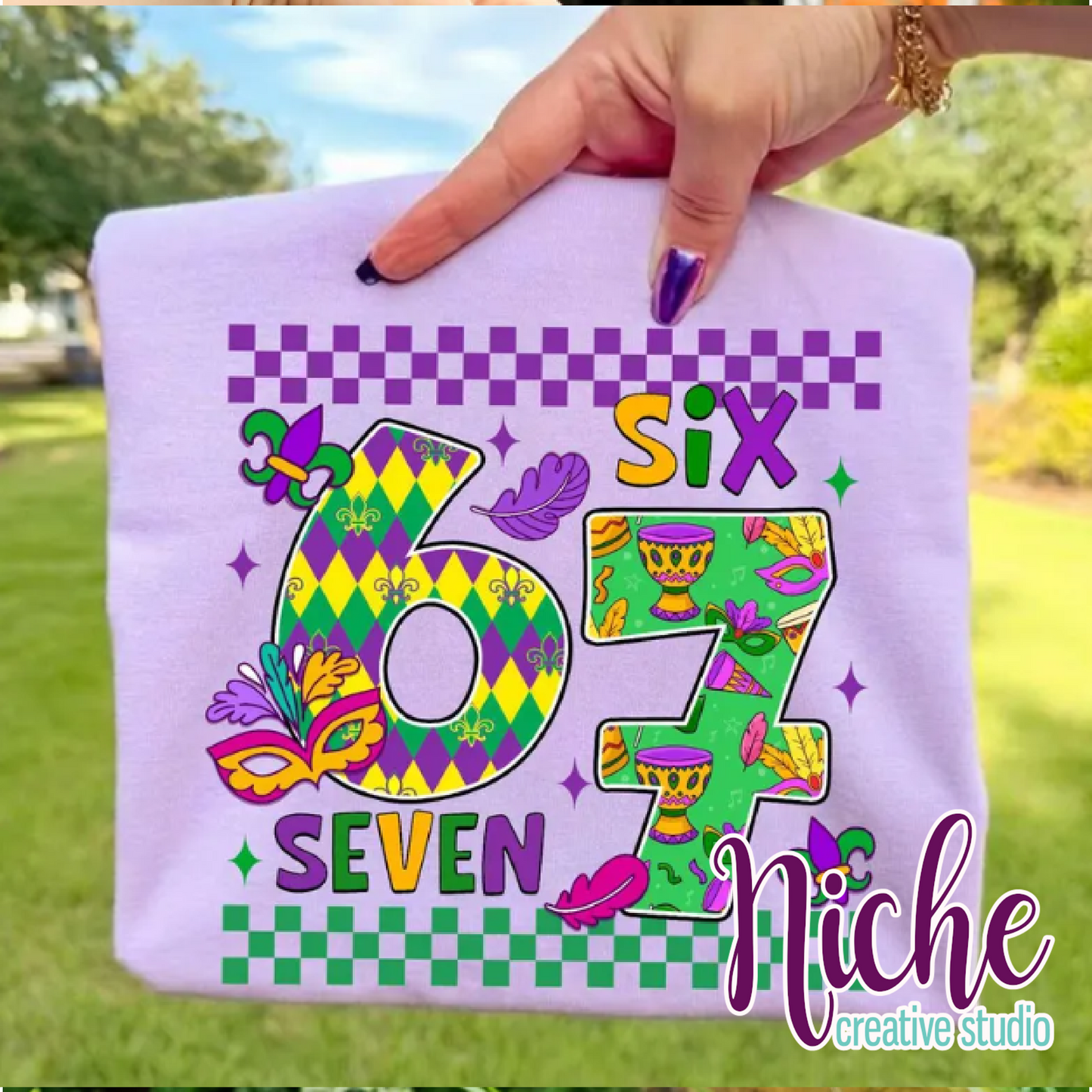 -MAR8420 Mardi Gras 67 Decal