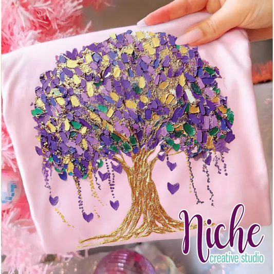 -MAR8427 Brushstroke Tree Decal