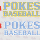 -BAS1428 Pokes Baseball Decal