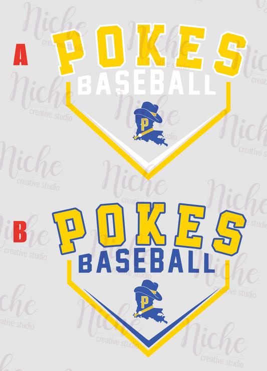 -MCN1505 Pokes Baseball Boot Version Decal