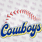 -MCN1507 Cowboys Distressed Decal