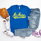 -MCN259 McNeese Baseball Swoosh Decal