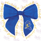 -MCN5432 Pokes Baseball Bow Decal