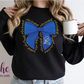 -MCN5432 Pokes Baseball Bow Decal