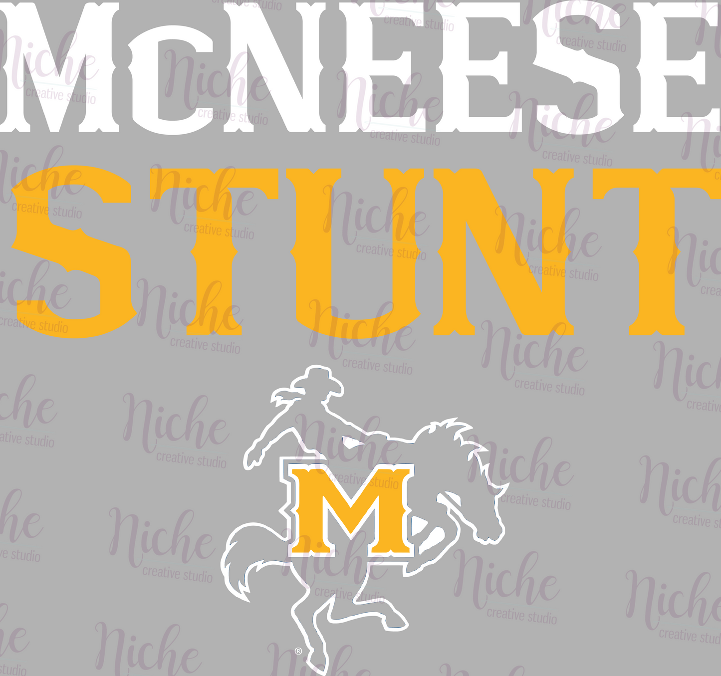 -MCN8234 McNeese Stunt Decal
