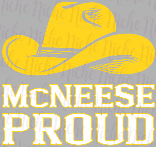 -MCN8290 McNeese Proud Decal