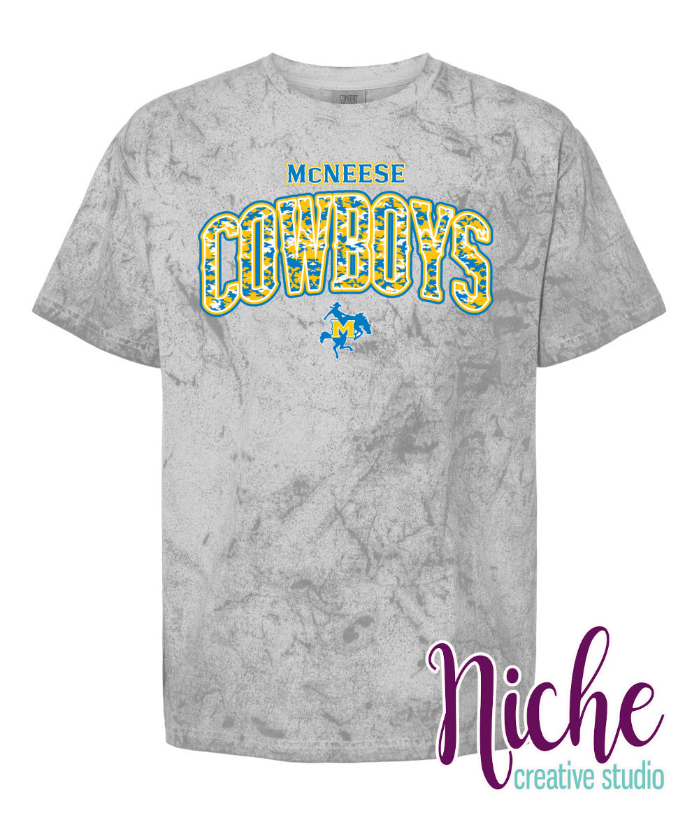 -MCN8420 McNeese Cowboys Camo Decal