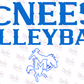 -MCN881 McNeese Volleyball Decal