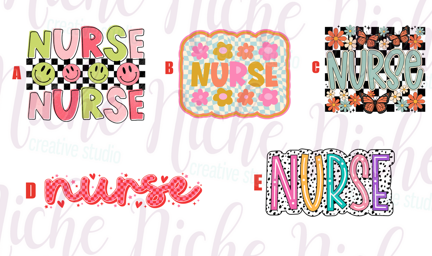 -MED8566 Nurse Decal