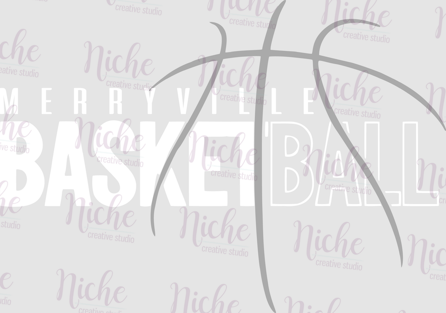 -MER5479 Merryville Basketball Decal