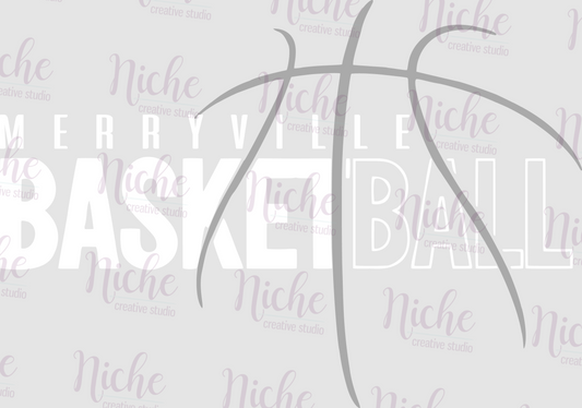 -MER5479 Merryville Basketball Decal