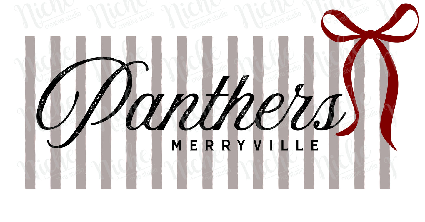 - MER5632 Panthers Stripes  Decal