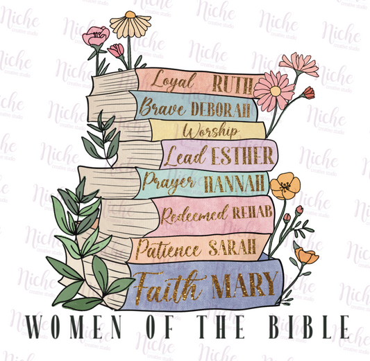 -MOM1801 Women of the Bible Decal