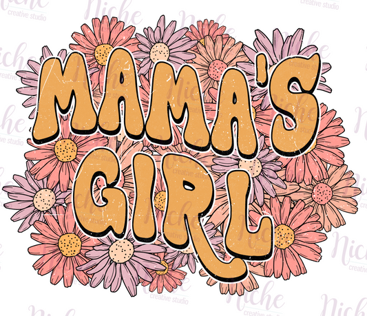 -MOM5120 Mama's Girl Decal