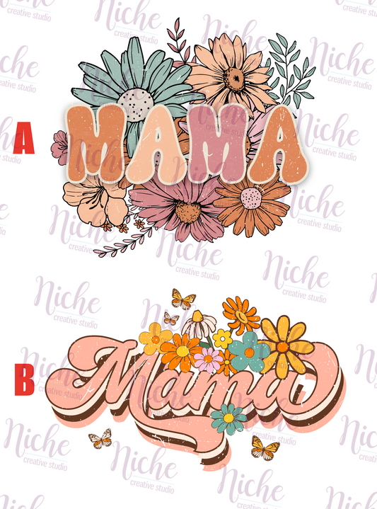 -MOM5121 Retro Mama Decal