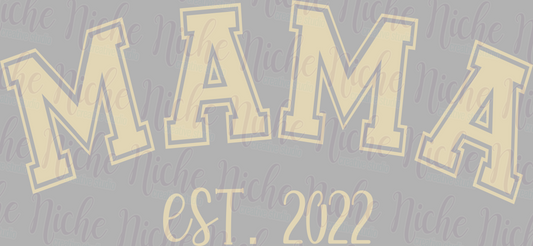 -MOM8230 Mama Est Decal