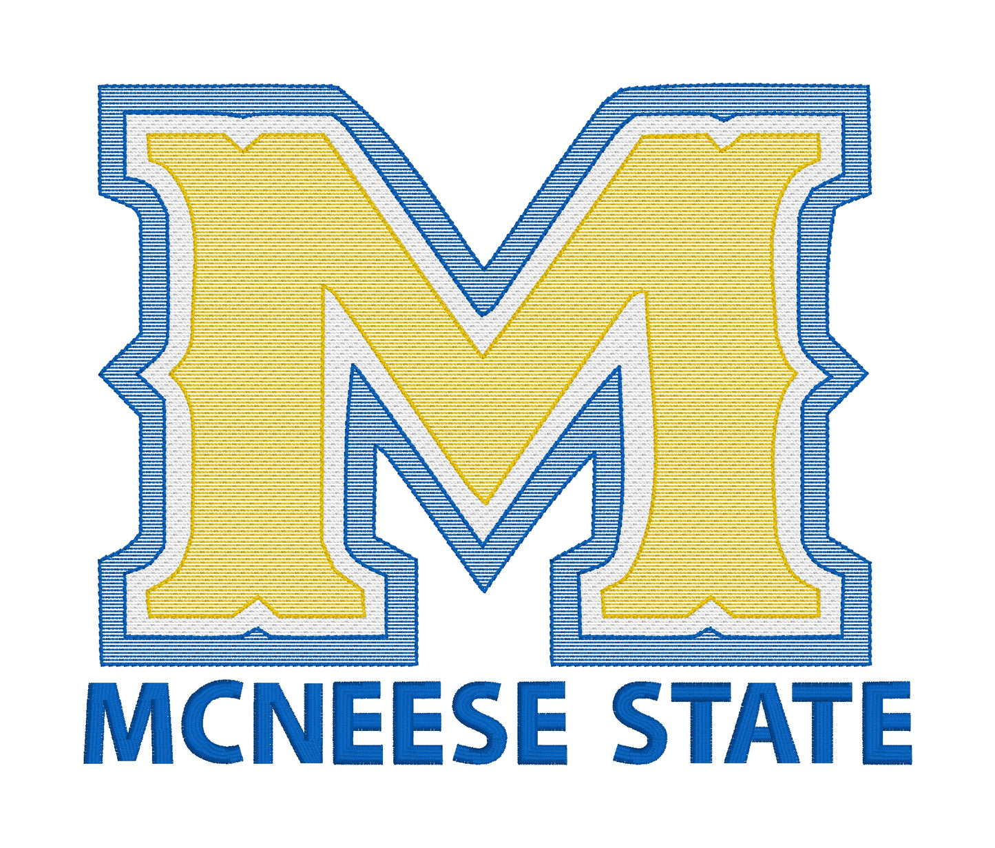 McNeese Embroidery (Full Size)