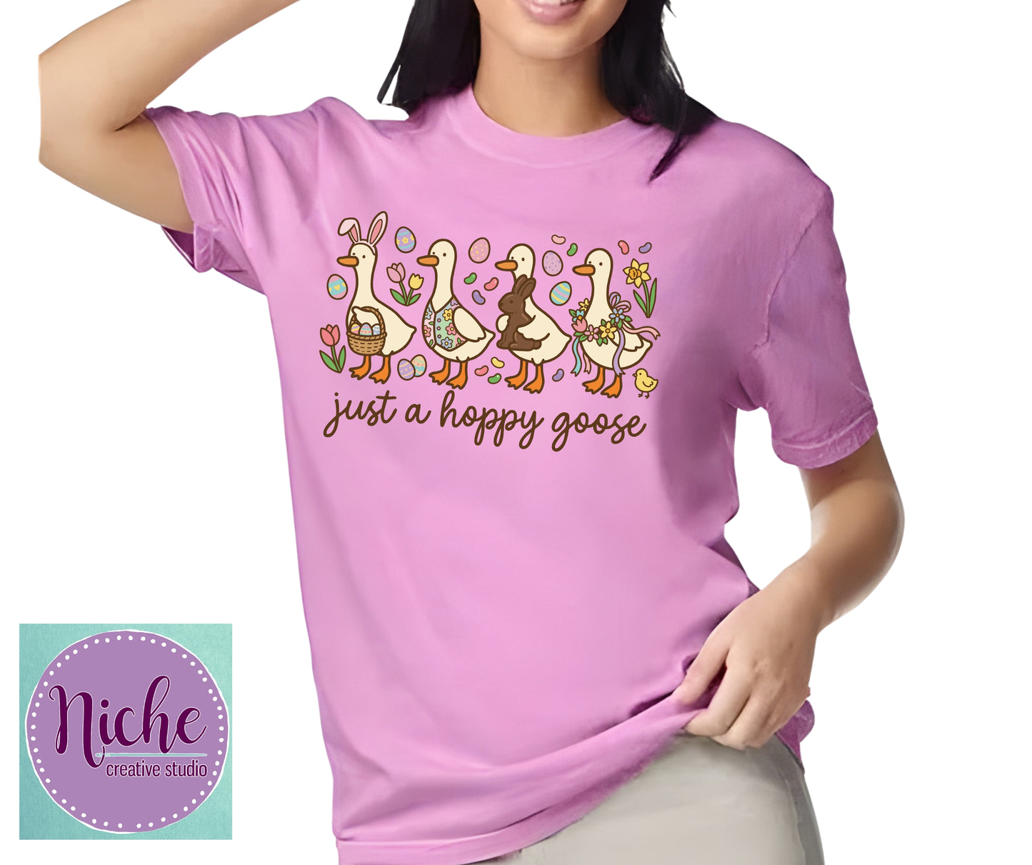 March $10 Shirt of the Month - Hoppy Goose