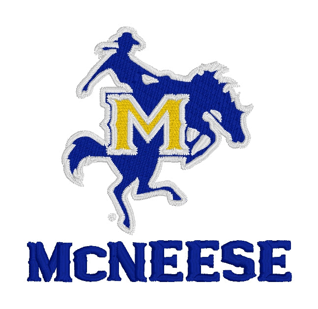 McNeese Logo Embroidered Pocket