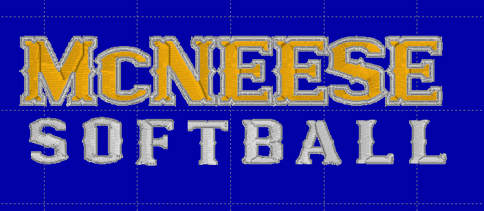 McNeese Logo Embroidered Pocket