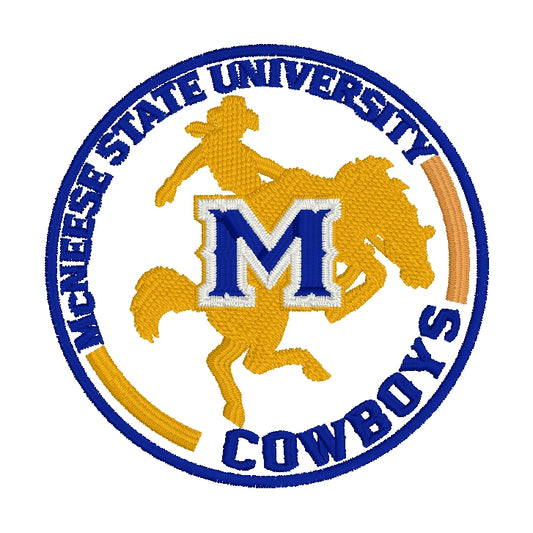 McNeese Logo Embroidered Pocket
