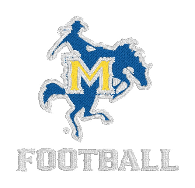 McNeese Logo Embroidered Pocket