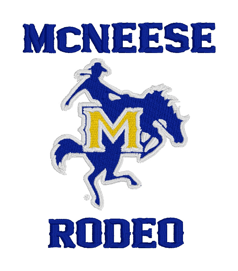 McNeese Logo Embroidered Pocket