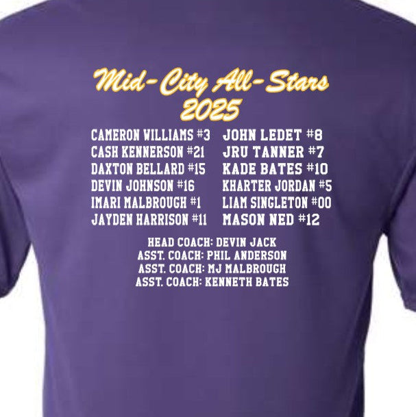 # Mid City All-Stars 2025 shirt