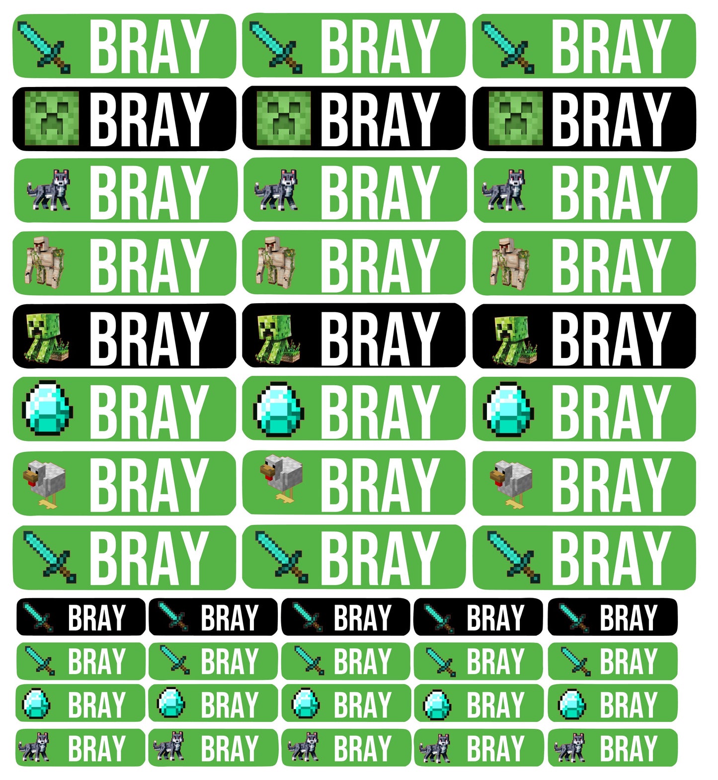Custom School Labels - Back to School Labels