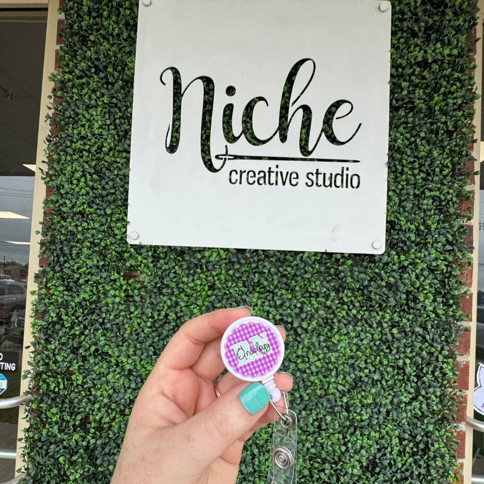 CUSTOM Nurse Badge Reels