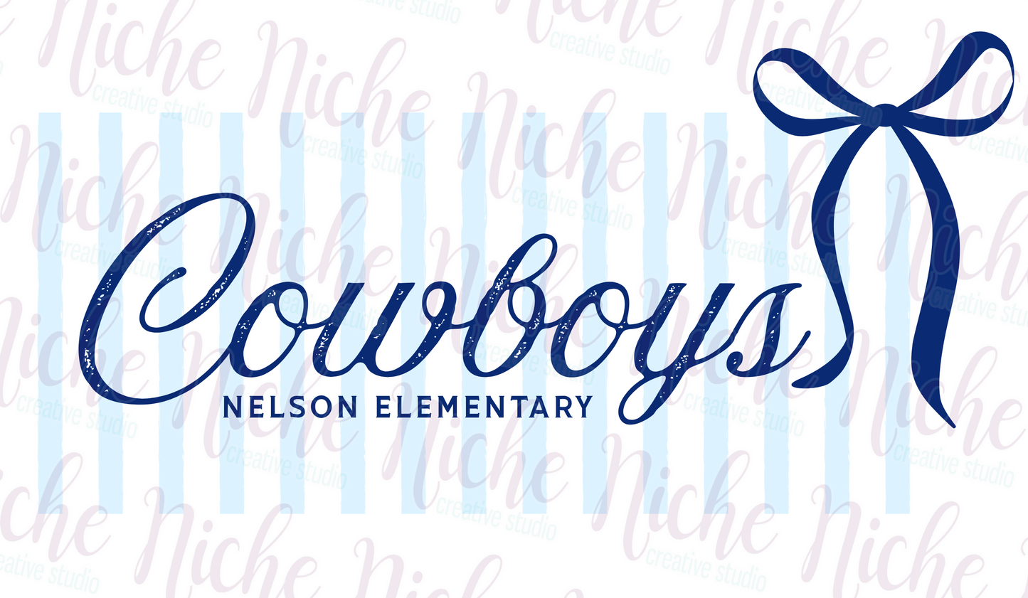 -NEL8000 Nelson Elementary Stripes Decal