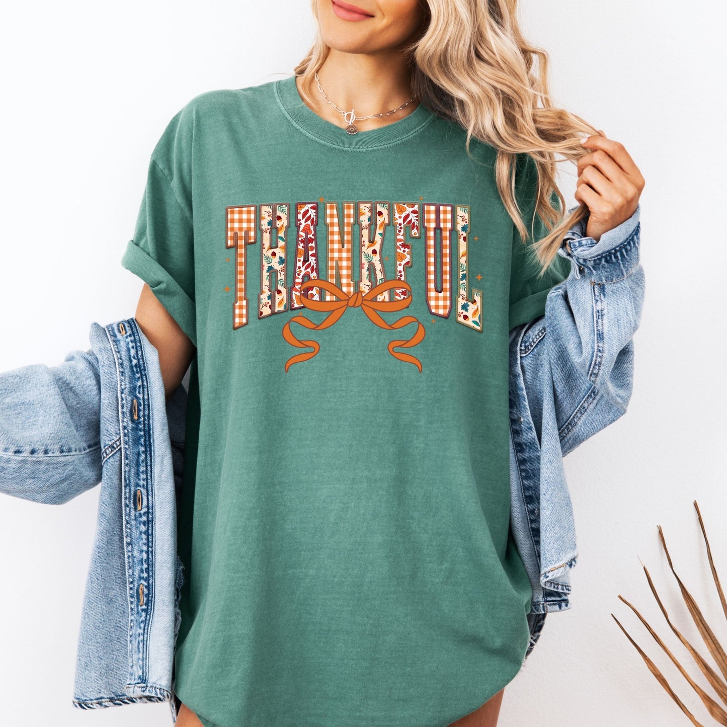 November $10 Shirt of the Month - Thankful Bow