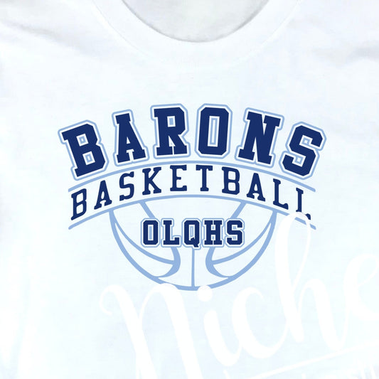 - OLQ1059 Barons Basketball Decal